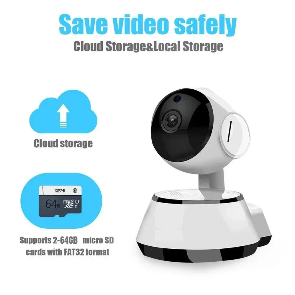 

Network Wifi Camera V380 Pro IP Camera HD Cloud Smart Home Wireless Intelligent Auto Tracking Of Human Surveillance camera CCTV