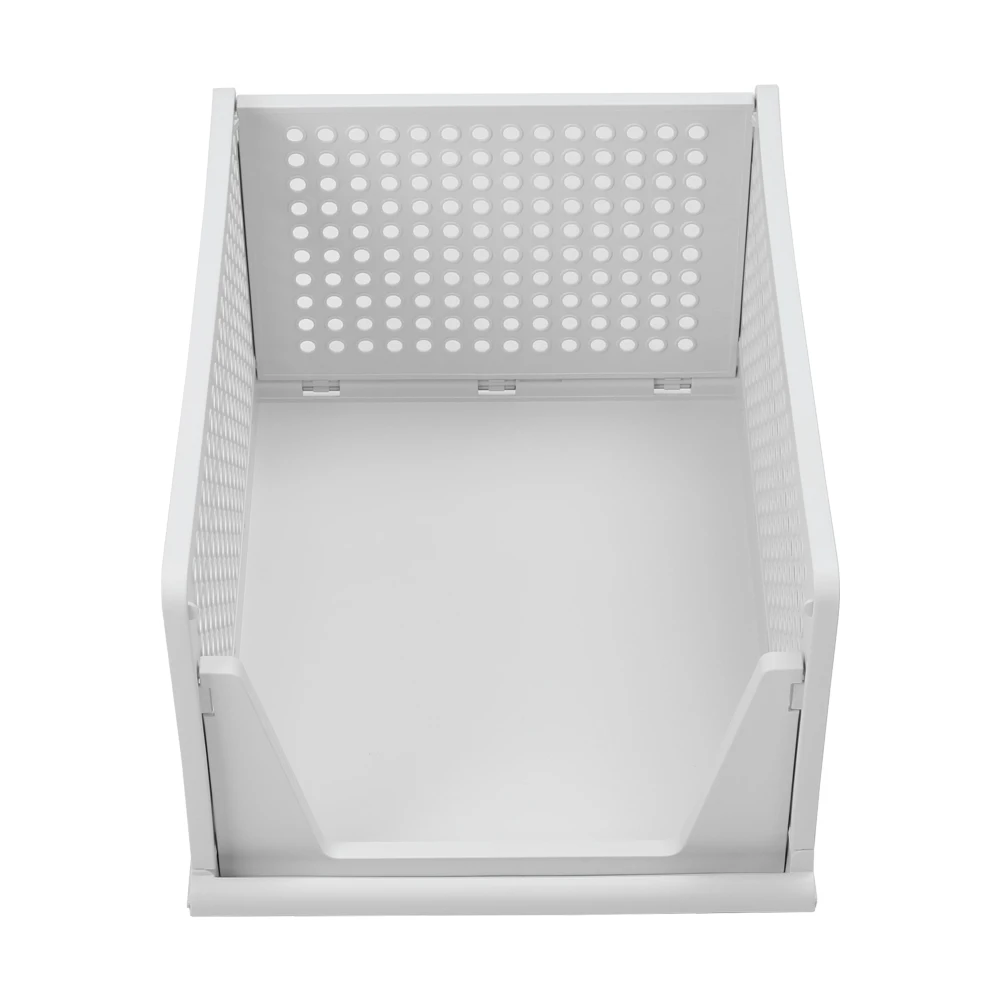 【Lifeideas】Foldable Stackable Drawer Storage Basket Organizing Boxes Partition Bedroom Office Organizers Closet Clothes
