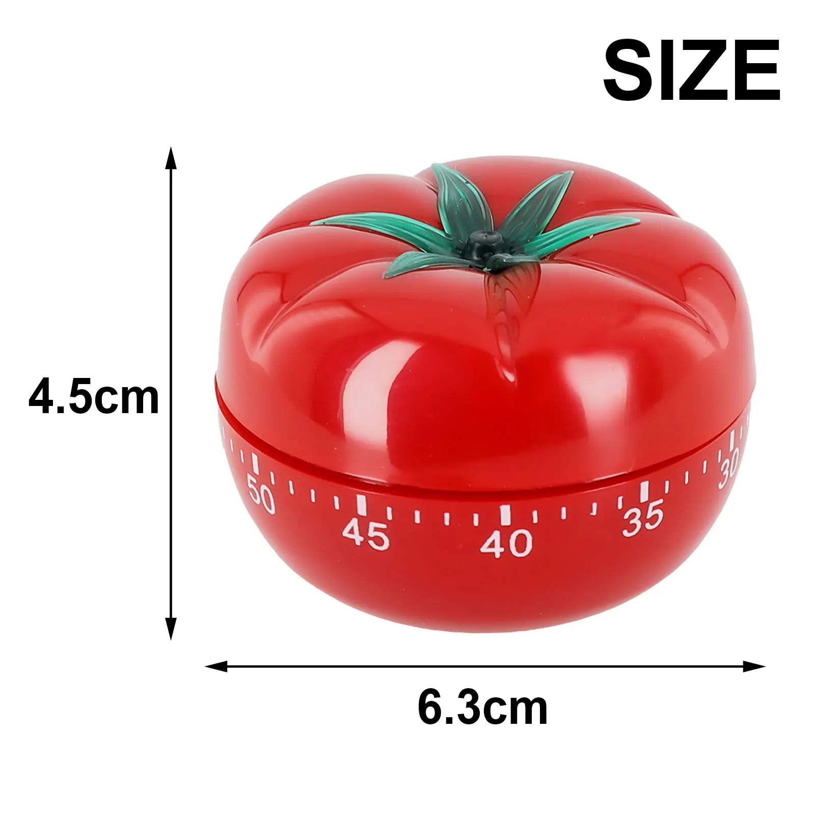 Kitchen Timer Durable 1-60 Minute Tomato Shape Countdown Timer Reminder Alarm Clock Kitchen Novelty Accessories Cooking Gadgets 4