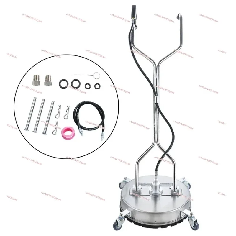 

Мойка высокого давления 2/3 psi из нержавеющей стали, вращающаяся машина для очистки плоских поверхностей, 20-дюймовый очиститель плоских поверхностей, насадка