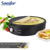1200W Electric Pancake Crepe Maker Takoyaki Kitchen Cooking Appliances Non-stick Coating Plate Pan Variable Temperatures Sonifer 1