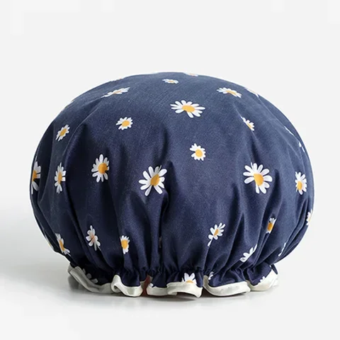 

Waterproof Thick Hat Women Hair Accessories Cap Shower Double Layer Cover Supplies Bathroom