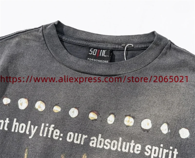 SAINT Vintage NIN Nine-inch Nail T Shirt Men Women High