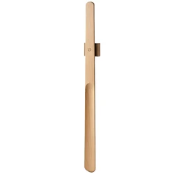 Luxury Magnetic Beech Wood Shoe Horn - Ergonomic Design (Natural wood color)