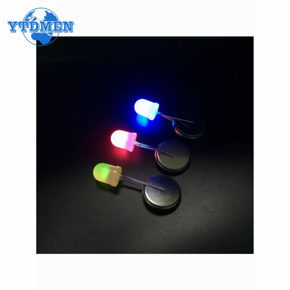 풀 컬러 RGB LED 공통 음극 및 공통 양극, 3 색 방출 다이오드, 안개 확산 다이오드 F5, 아두이노용 4 핀, 50 개, 100 개, 5mm