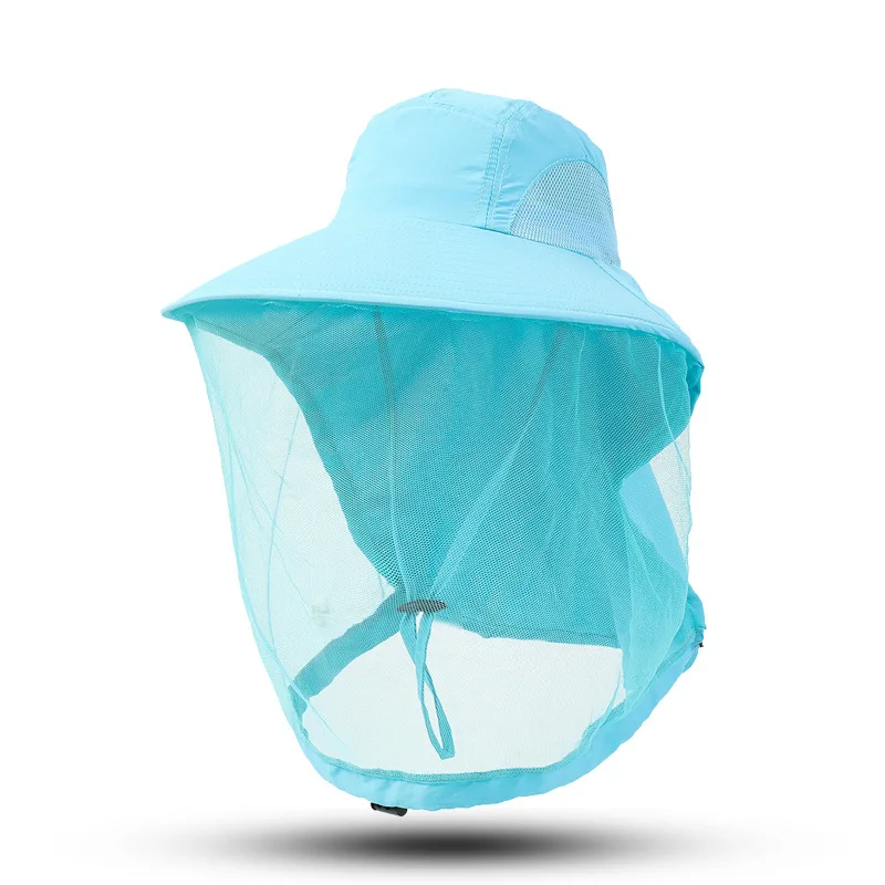 Rebecca Women's UV Protection Sun Hat With Mosquito Net - Foldable Outdoor Hat For Hiking & Fishing - View #3