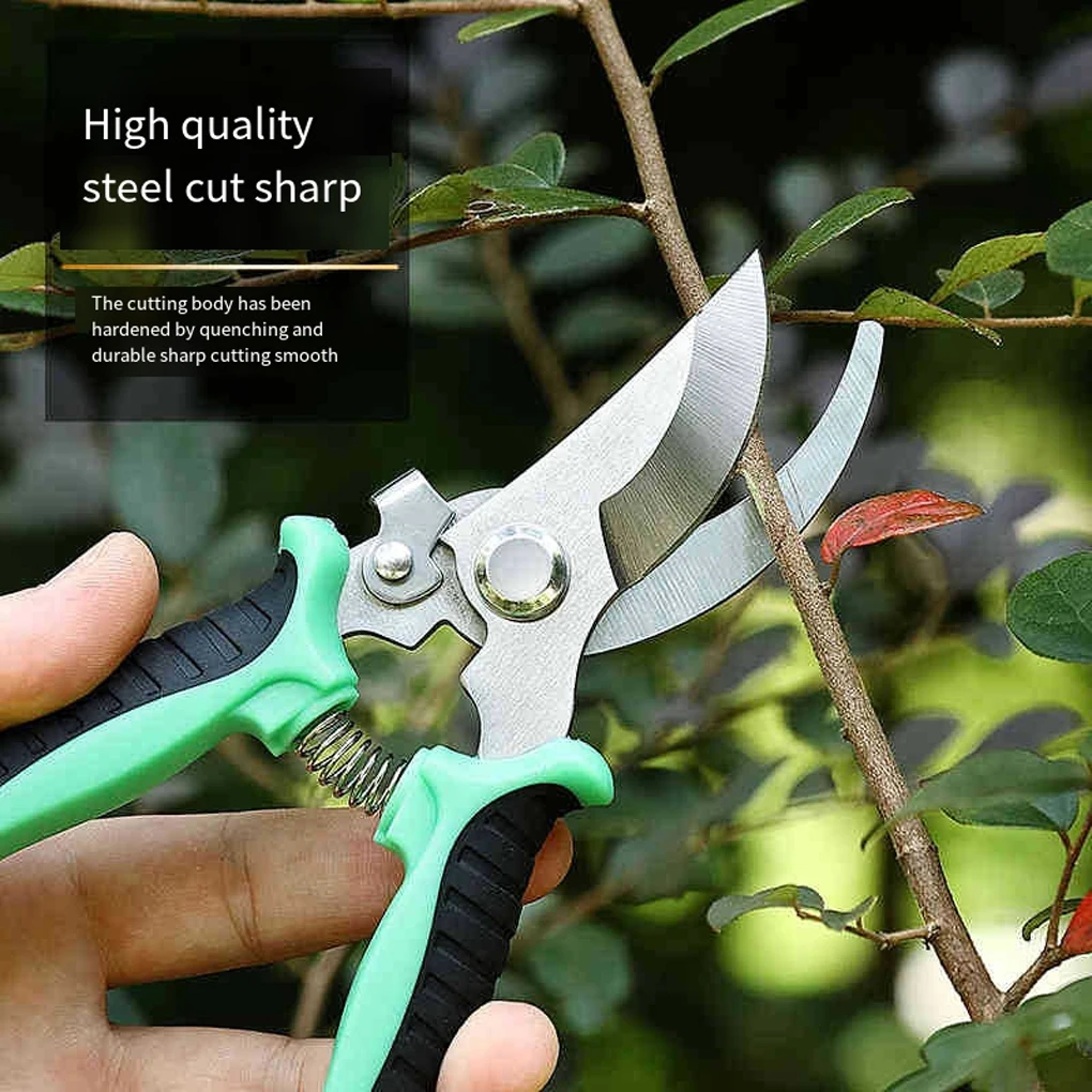 Garden Tools Secateurs Bonsai Shears Metal Gardening Scissor Pruning Tool Hand Cutter Fruit Picking Weed Household Potted 1PC 3