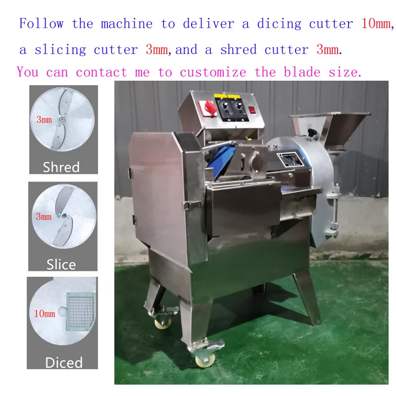 Description Picture 4 of itemElectric Fruit Slicer, Tomato Coconut Potato Shredder, Three Cutting Methods