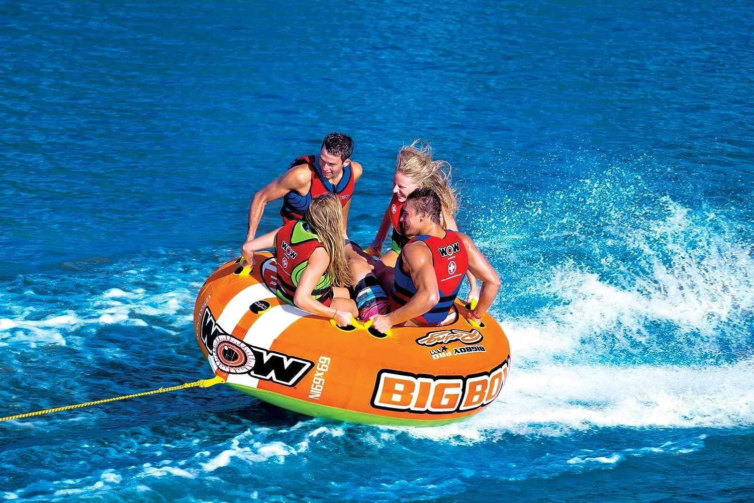 1, 2, 3 & 4 Person Water Towable Tubes