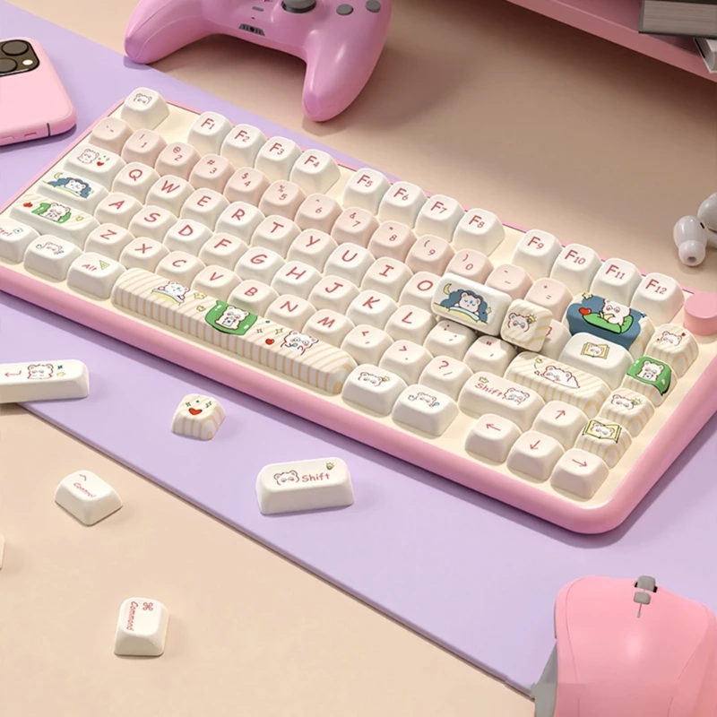 

137 шт. очки Panda Keycap PBT MOTProfile стандартный процесс сублимации Keycap