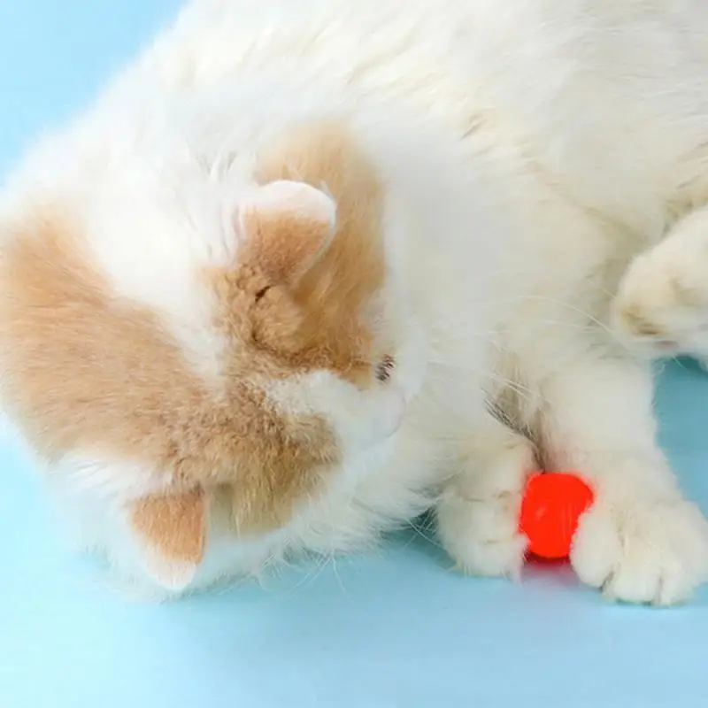 고양이 봉제 공 사격 총, 우울증 완화, 자체 추진 무소음 공, 마이크로 탄성 정적 접착 총알, 고양이 개 장난감