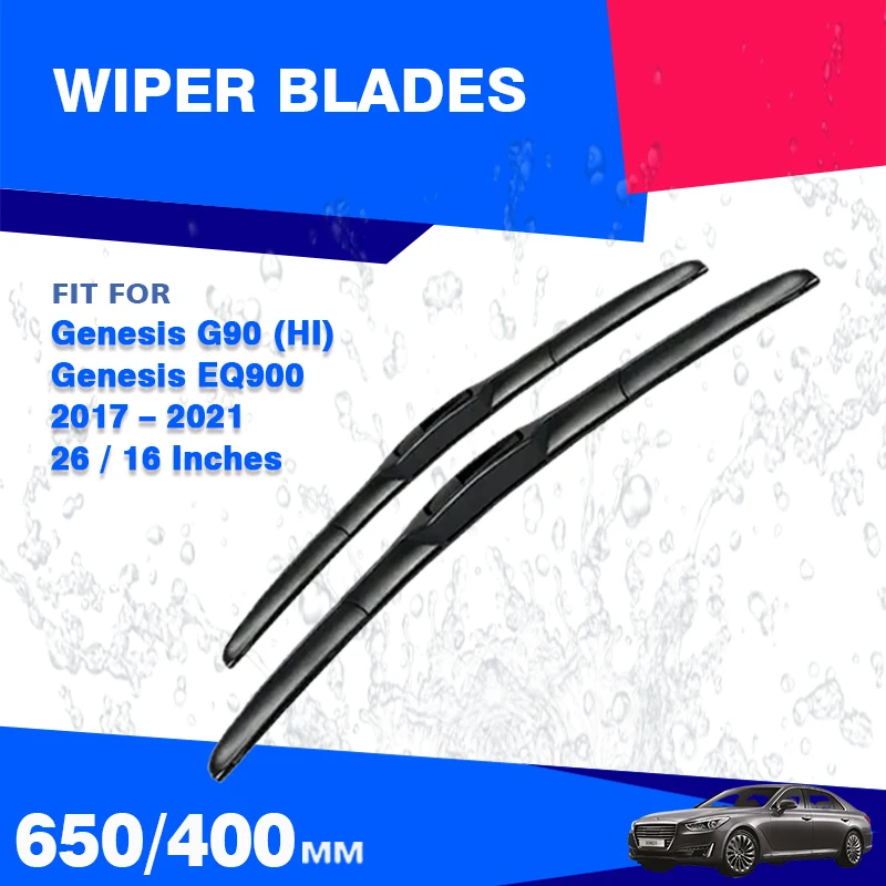 

Гибридные щетки стеклоочистителя для Genesis G90 HI EQ900 EQ900L G90L 2015-2021, аксессуары для лобового стекла 2019 2020 2018
