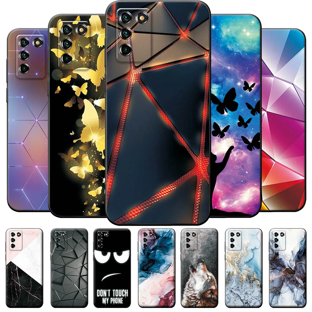 Per Zte Blade V30 Vita Cover Cover Custodie Antiurto Per Zte Blade V30 Vita 8030 Cover Posteriore 9030 Silicone Nero Zte V2022 4G