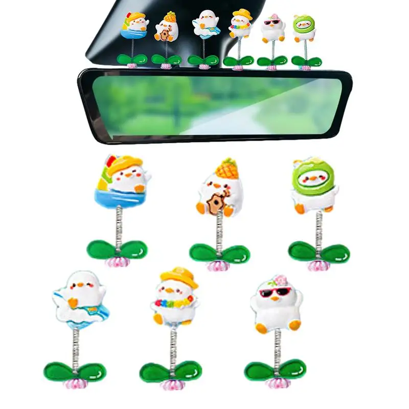 

6 шт., Автомобильные украшения для приборной панели