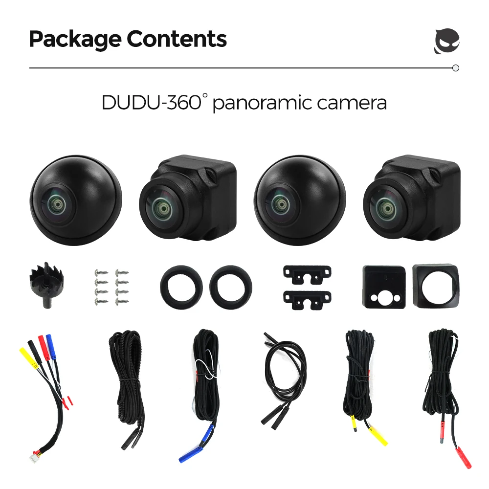 360&deg; Panoramic Camera For SONY 307/AHD 1080P IP68 waterproof Android Car Radio