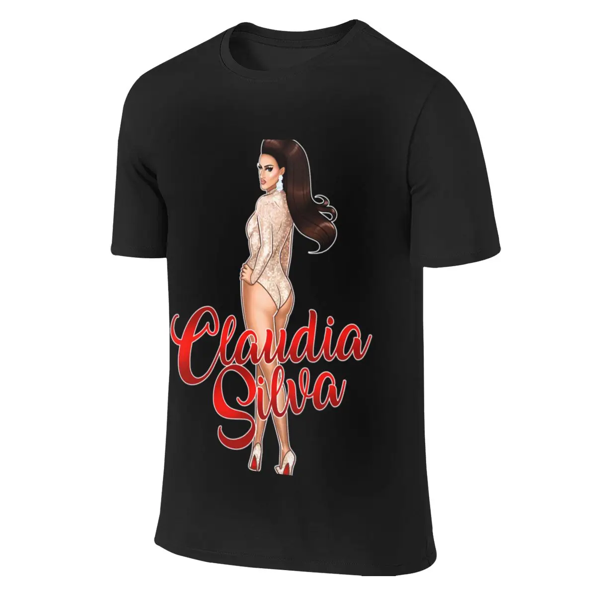 

Working Girl Men's short sleeve t-shirt Slim Fit Tops Shirts