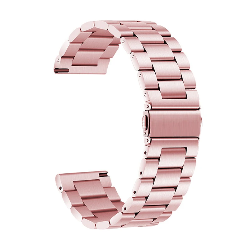 Premium Stainless Steel Metal Strap for Smartwatches - Elegant and Durable Watchband Upgrade