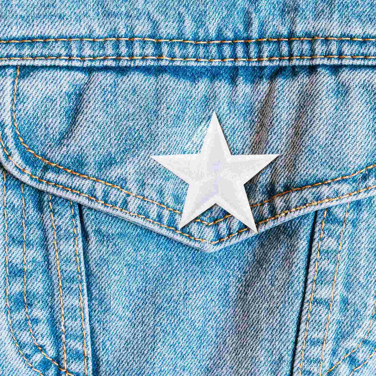 

Star Embroidered Patches Star Iron On Patches Star Patches Clothing Accessories