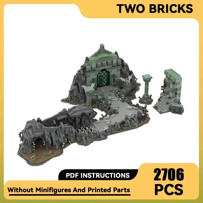 

Magical Rings Movie Model Moc Building Bricks Paths Of The Dead Technology Modular Blocks Gifts Christmas Toys DIY Sets Assembly
