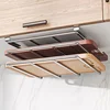 Under Cabinet Cutting Board Organizer Holder Kitchen Hanging Chopping Board Pot Lid Kitchenware Storage Rack Stainless Steel 1