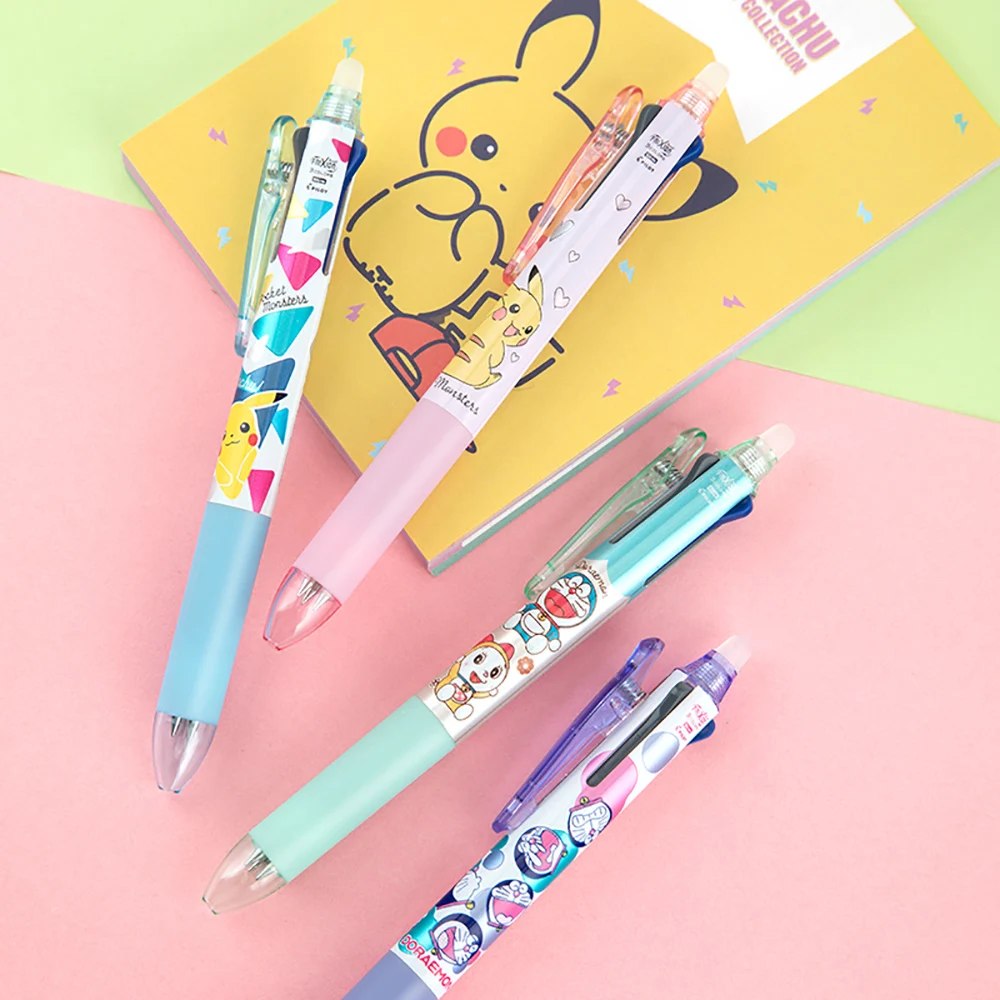 Japan PILOT Cute Stationery Limited Multi-Function Cartoon Anime Character Erasable Neutral Hand Account Signature Pen 0.5/0.38