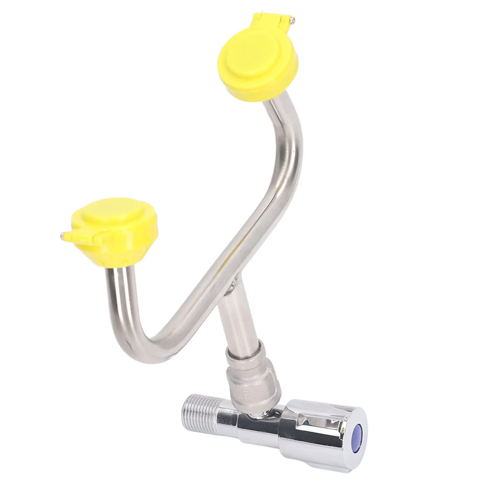 Emergency Eye Wash Station Reliable Continuous Water Eye Wash Station Easy Installation 304 Stainless Steel for Factories