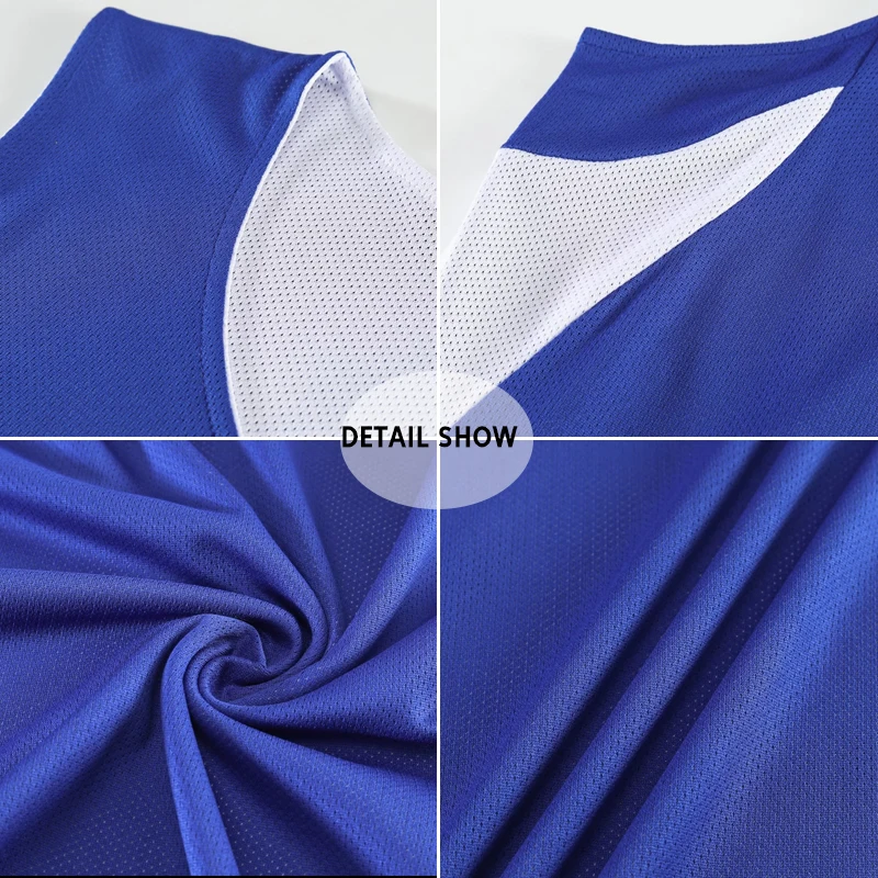 Men Kids High Quality DIY Customized Double-side Basketball Training Uniform Reversible Basketball Jersey Sets New Collection