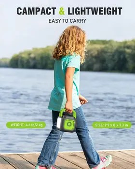 SinKeu 200W Portable Power Station 155Wh Camping Solar Generator Laptop, 42000mAh Power Bank with AC Outlet 110V, DC, USB 5