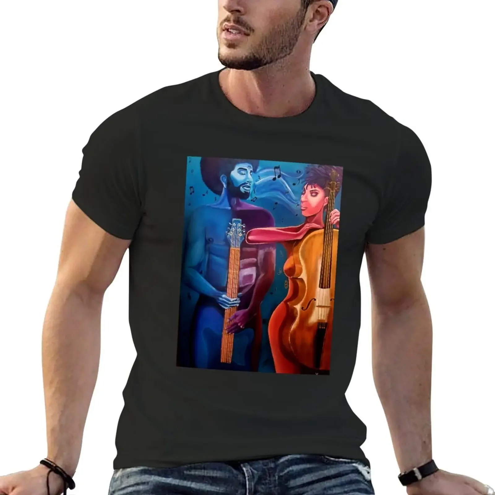

R&B T-Shirt blanks Short sleeve tee heavyweights men graphic t shirts
