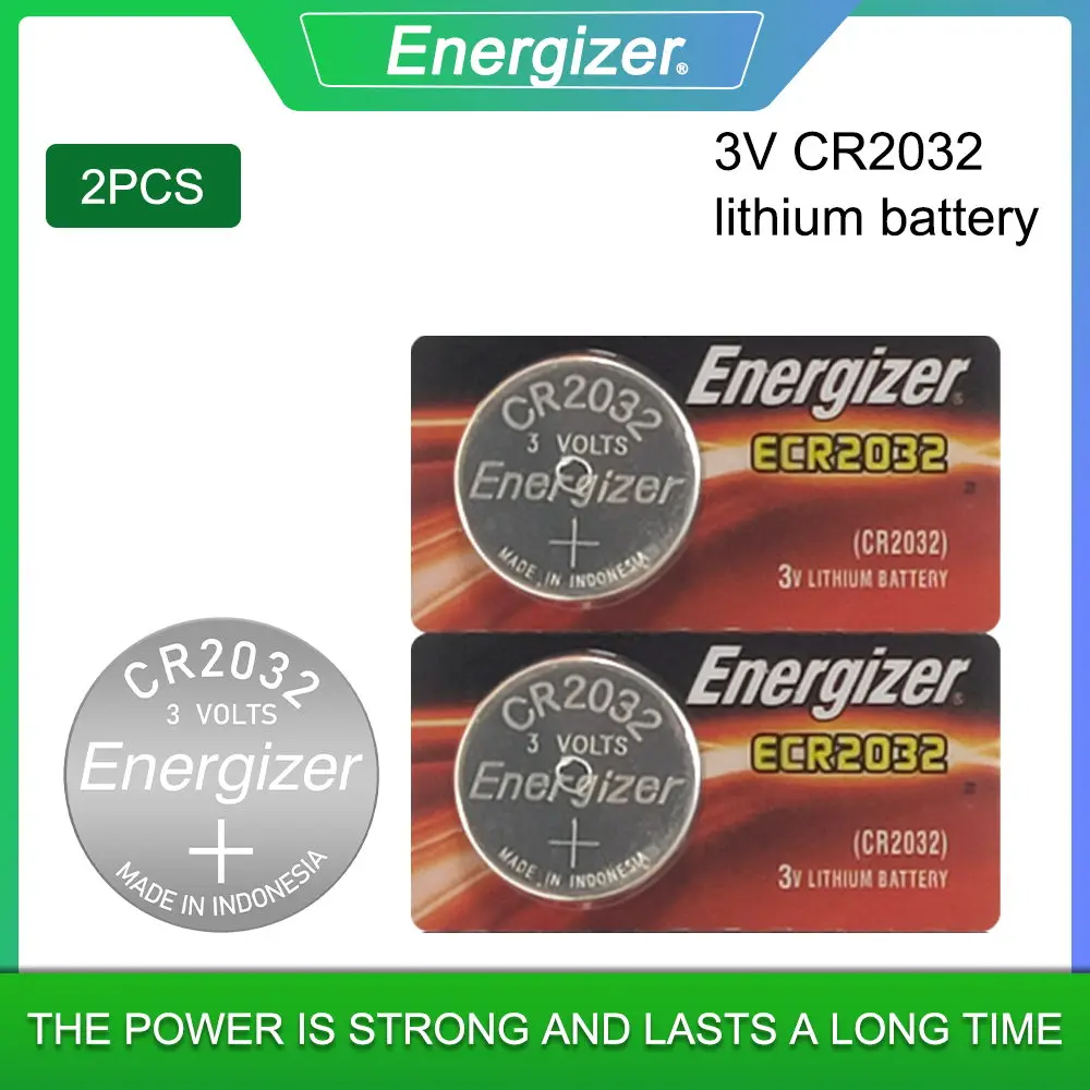 replacement batteries Energizer CR2032 CR 2032 DL2032 ECR2032 3V Lithium Battery For Watch Toy Calculator Car Remote Control Button Coin Cell lithium ion battery pack Batteries