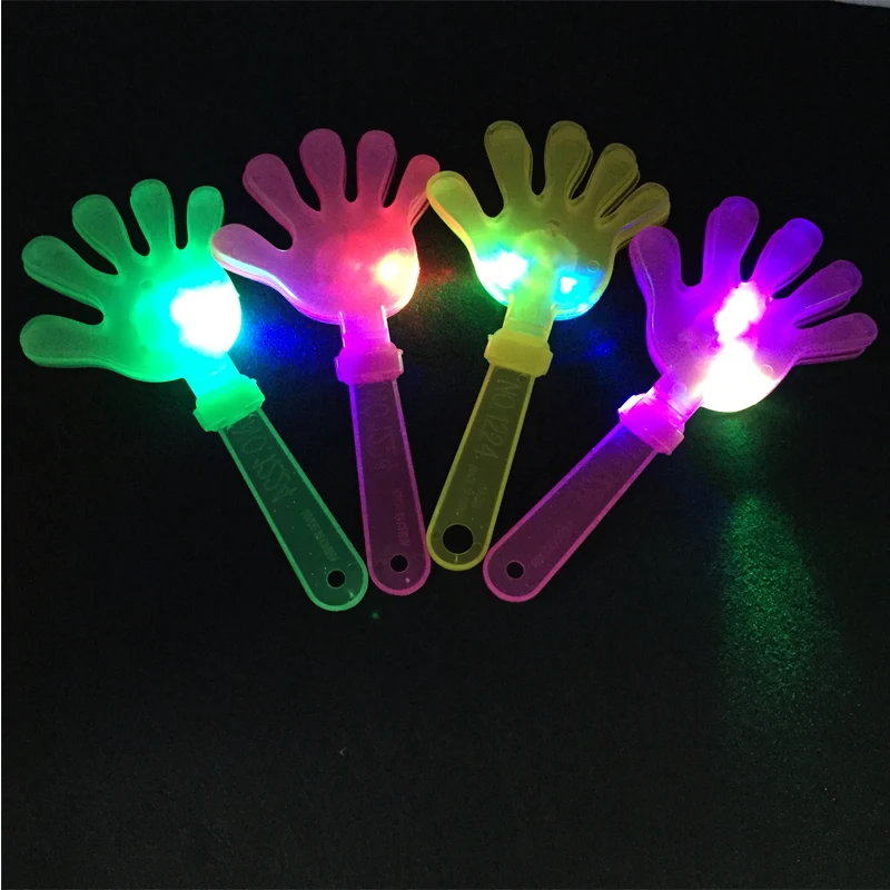 Description Picture 3 of item12pcs Hand Clappers Light up LED Clappers Noisemakers Loud Noise Maker Toy Clap Toy for Wedding Birthday Party Favors Supplies
