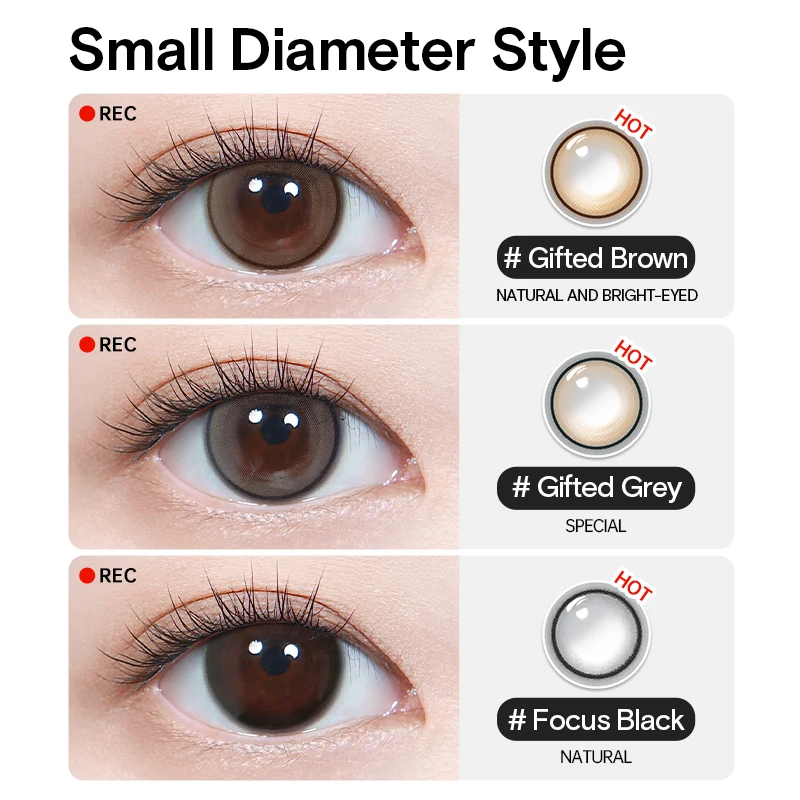 Kilala 1Day Color Contact Lenses Daily Lenses Trial Pack of 2 Tablets Limit 2 Copies One Day Pupilentes Colorcon