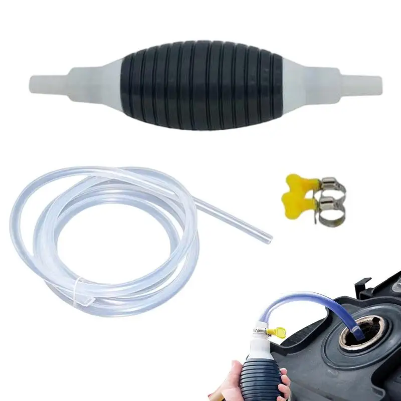 

Siphon Pump For Gases Manual Hand Fuels Pump With Durable Hose Transfer Siphon Pump For Gases Gasolines Petrol Diesel Oil Liquid