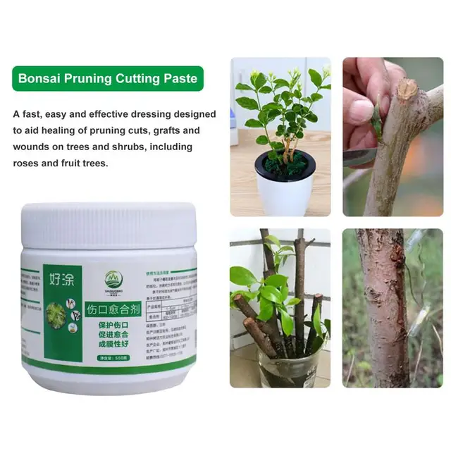 Fa Metszés Gyógyító Paszta Bonsai Vágott Sebes Öltözködés Sebvágás Kerti Pecsét - Image 4