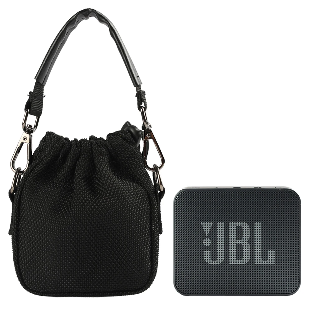 Bolsa de altavoz portátil para JBL GO ESSENTIAL, bolsa Permeable al sonido,  GO3, viaje al aire libre, estuche transparente