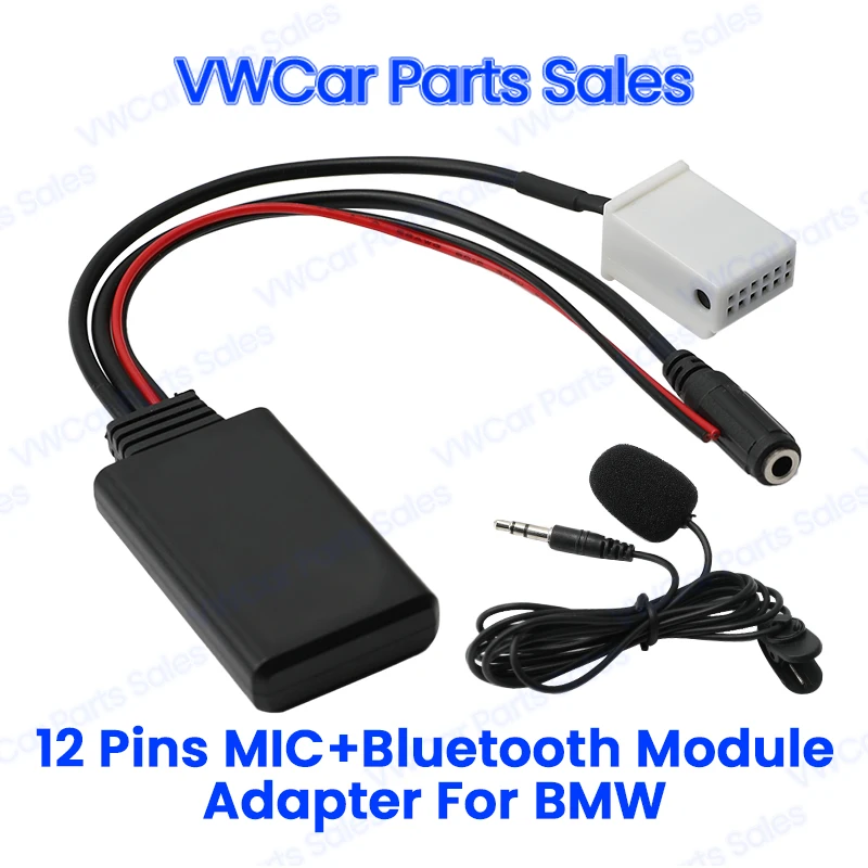 12 Pin Bluetooth Connector Cable Module for BMW Mini Cooper R50 R53 JC Works