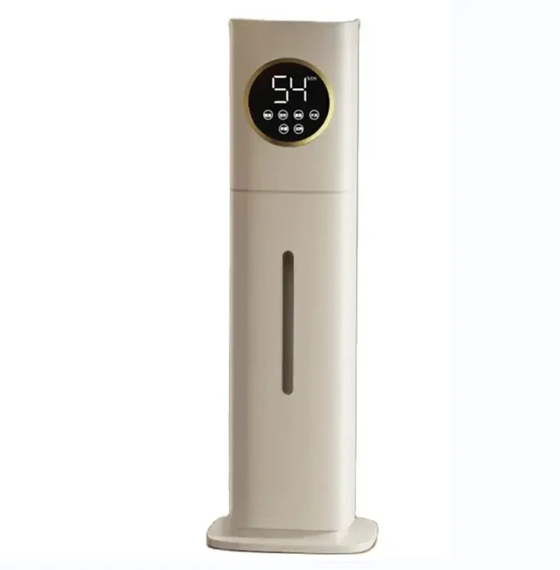 Humidificateur d'air électrique 8L pour chambre à coucher, purificateur d'air, brumisateur, télécommande intelligente, écran tactile, aromathérapie, brouillard UV 1
