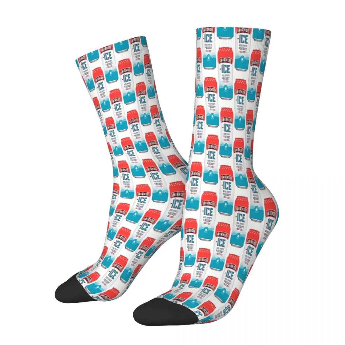 

Red White And Berry Ice Drink Socks Male Mens Women Spring Stockings Harajuku