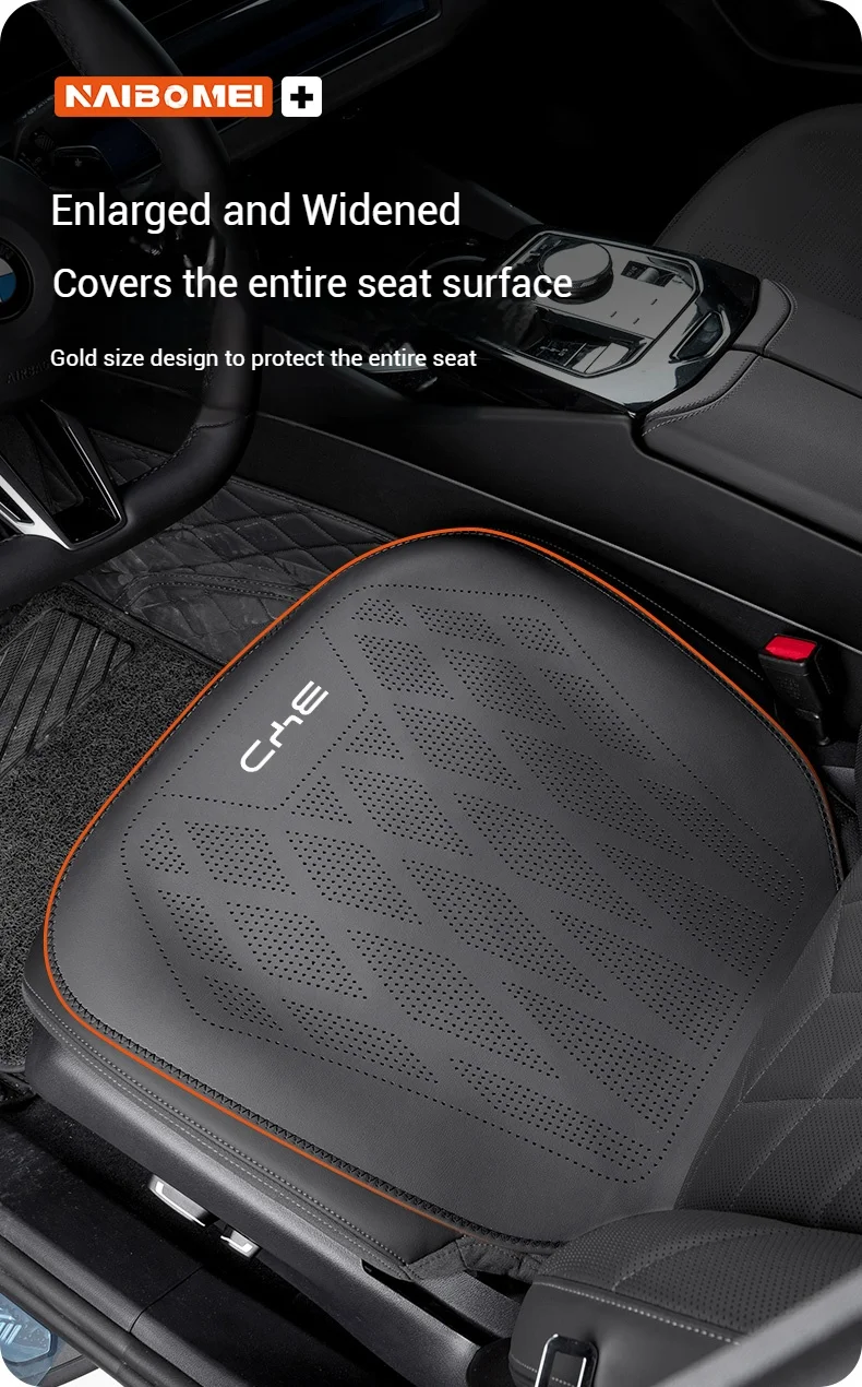 Auto Nappaleder belüftet Sitzkissen Autositzbezug für BYD Atto3 EV F3 F0 E6 L3 Dmi Yuan Han Tang Song Max Qin G3 Dolphin – Detail 8