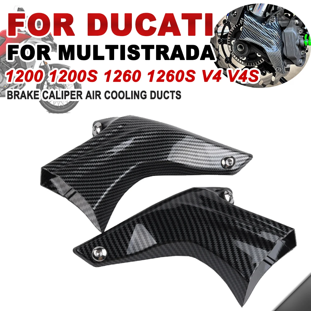 Pinze Freno Moto Condotti Di Raffreddamento Ad Aria Per Ducati Multistrada 1200 1260 V4 V4S Sport Abs S Grand Tour Grand Tour Accessori