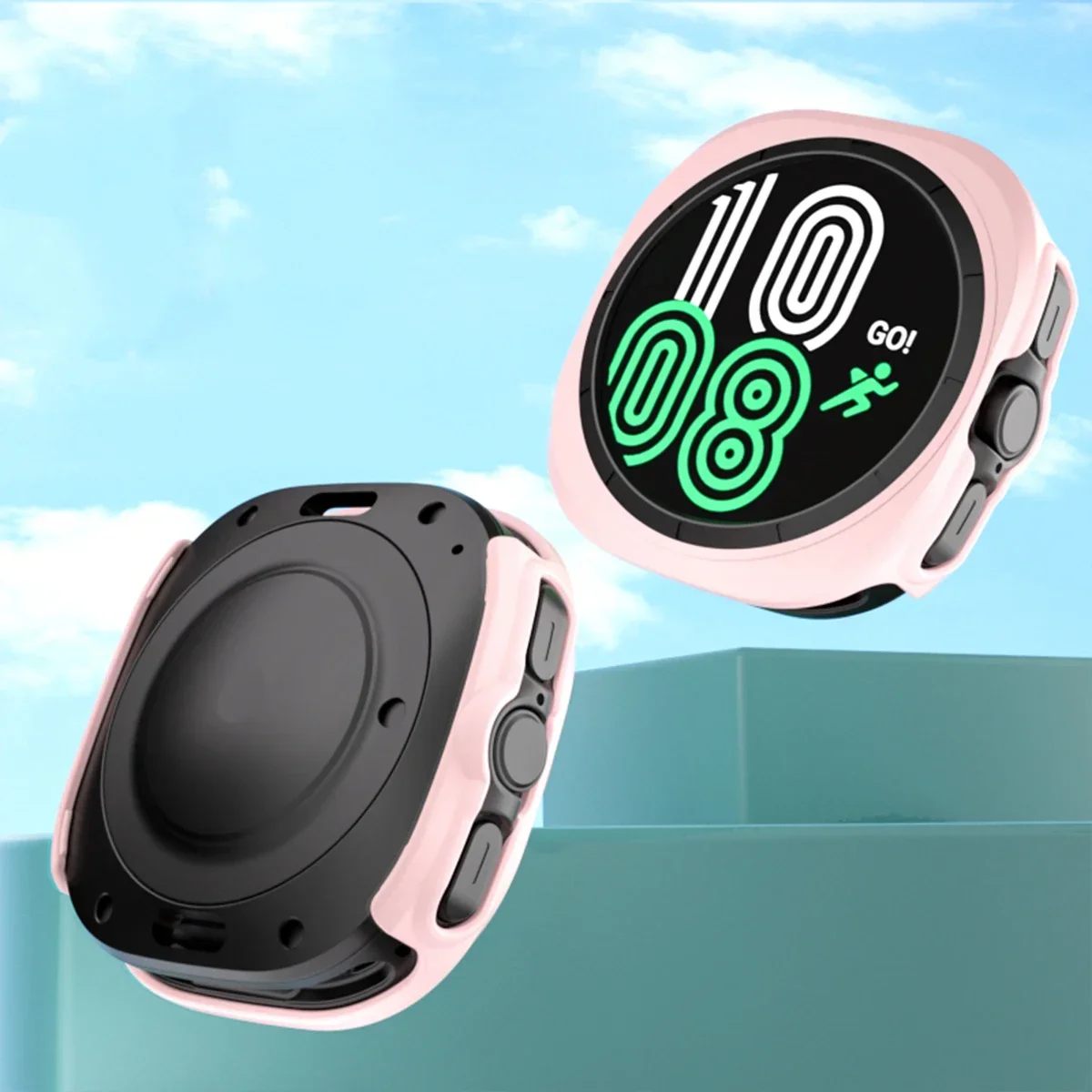 Enhanced Protective PC Cover for Samsung Galaxy Watch 7 Ultra - SmartWatch Frame Guard