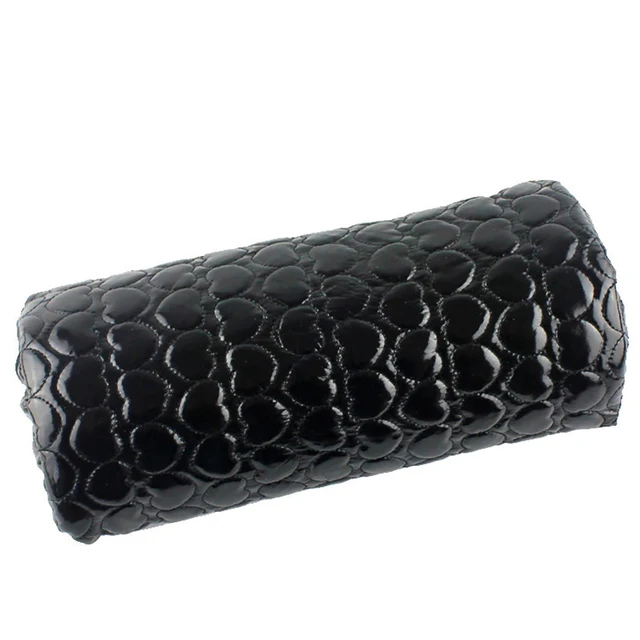 Soft Hand Rest for Nail Arm Pillow Stand for Manicure Table Mat Cushion Palm Rest Sponge Holder Desk Professional Equipment Tool black