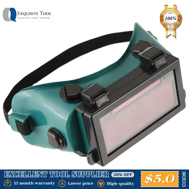 Solar Energy Automatic Dimming Argon Arc Tig Welding Glasses Welder Mask Helmet Equipment Gas Cutting Safety Goggles Protect