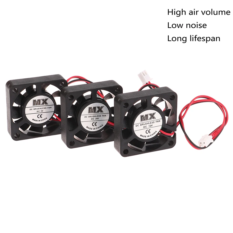 

For Stage Light Innovative 4010 Oil Bearing Brushless Cooling MX 40mm Black Silent Heat dissipation Fan DC 5V 12V 24V