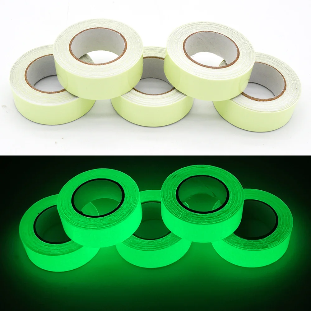 

Luminous 3 Meters Self-adhesive Glow Emergency Logo In The Dark Safety Stage Stickers Home Decor Party Supplies Decorative