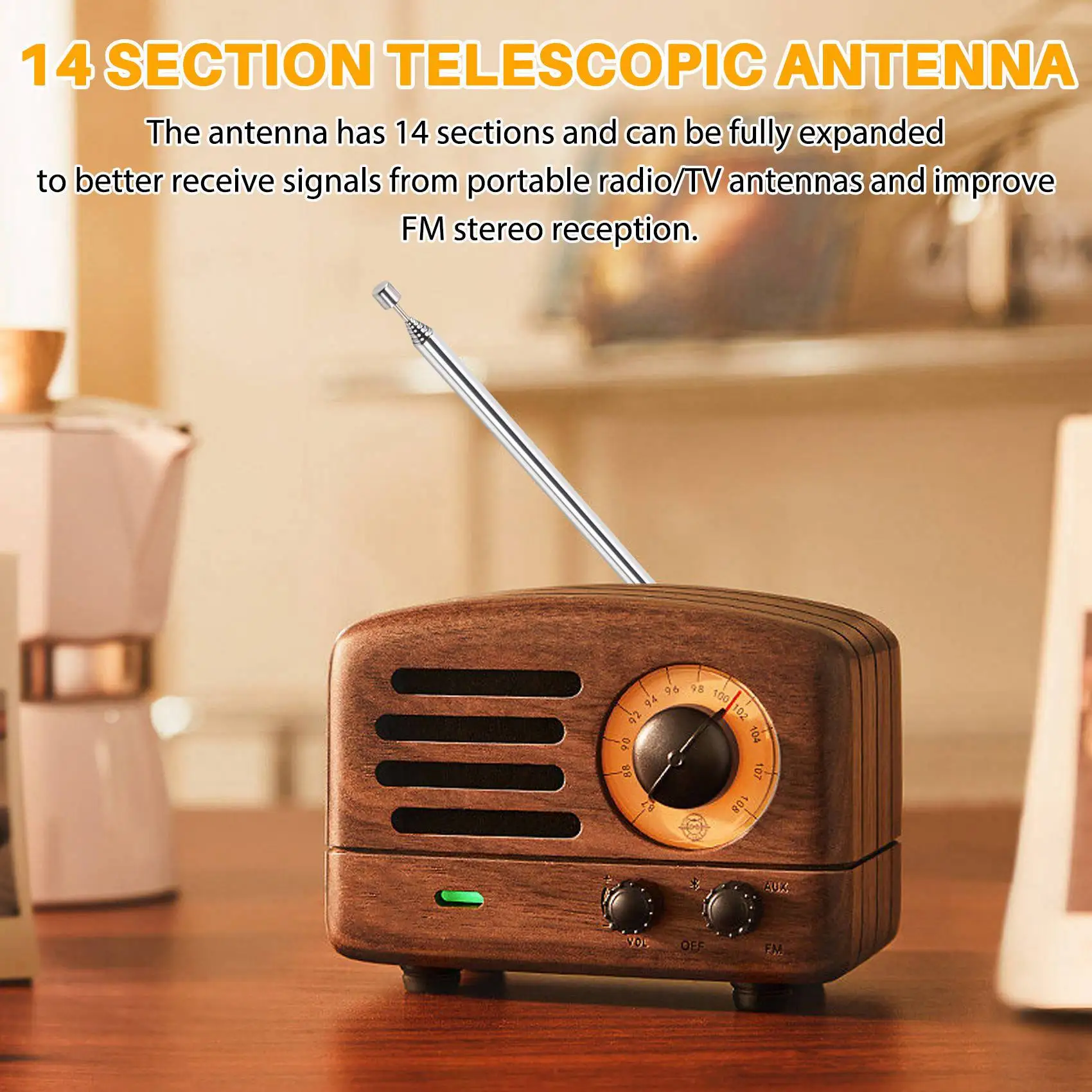 CJSD-5Pcs 5.6M 라디오용 휩 풀로드 안테나 포지티브 V 안테나 GP 안테나 텔레스코픽 안테나 DIY M10 단파 안테나