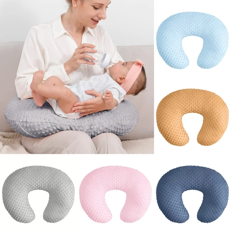 Newborns Baby Breastfeeding Pillowcase Soft Breathable Pillow Cover Protector