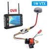 5.8G FPV Monitor with DVR 40CH 4.3 Inch LCD Display and 5.8G 40CH 1000mW Transmitter Starlight HDR OSD 1200TVL fpv camera for RC 1