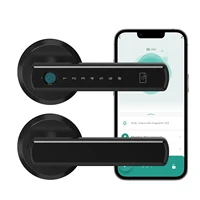 Viladepot Smart Lock Fingerprint Door Lock App Remote Control Passcode Unlock Electronic Touchscreen Keypad 1