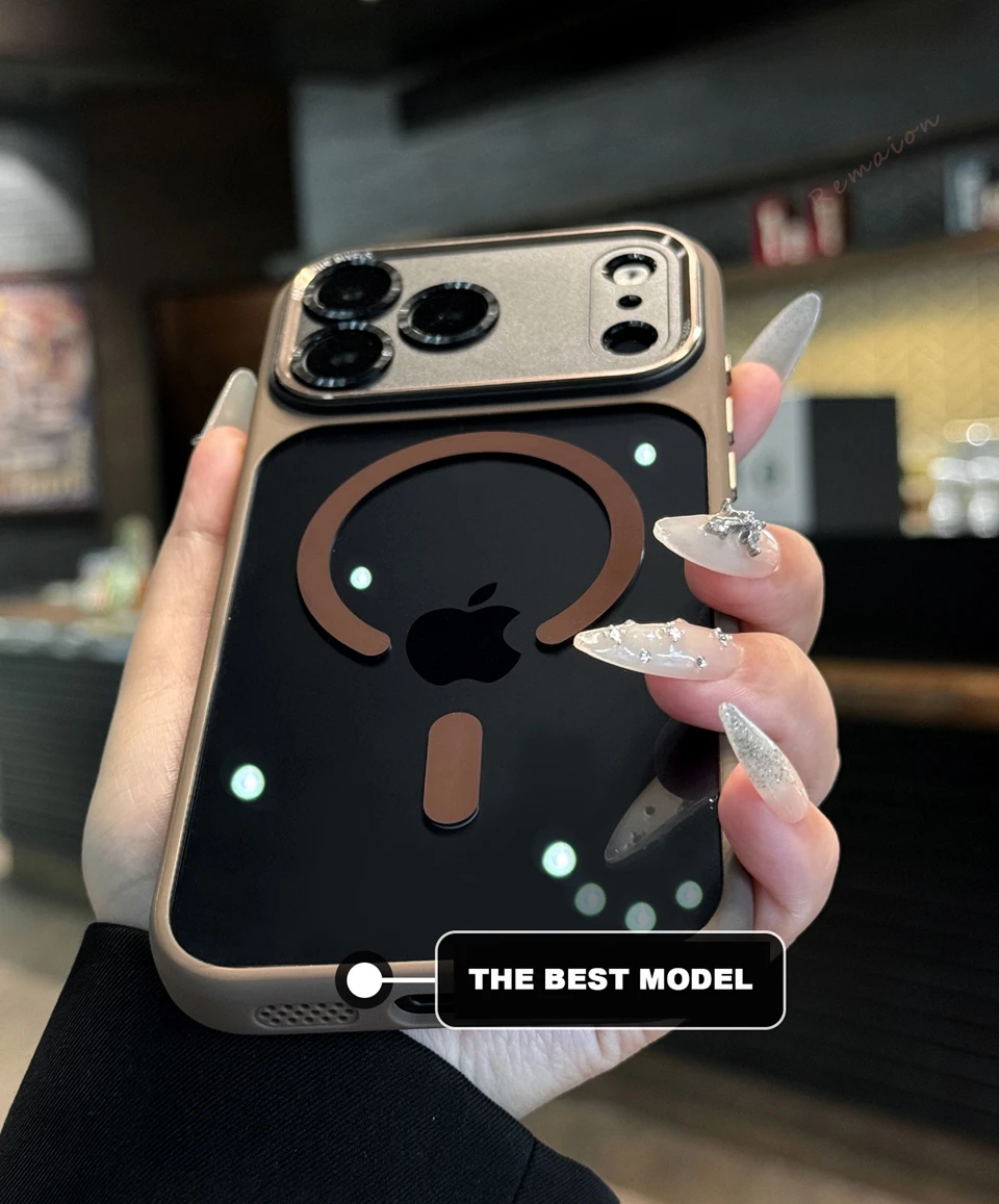 Magnetic Phone Case with Wireless Charging Protector Cover